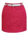 Jupe rouge Corail vue devant
