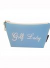 Pochette Ciel brodée Golf Lady